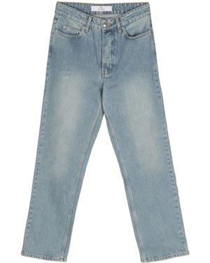 Won Hundred Pearl High-Rise Straight-Leg Jeans - Blue