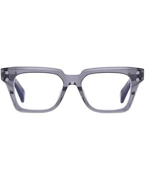 Balmain Gafas Con Montura Cuadrada - Gris