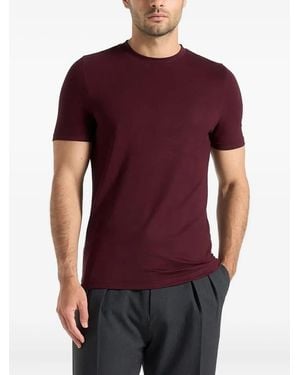 Manière De Voir Armand T-Shirt mit rundem Ausschnitt - Rot