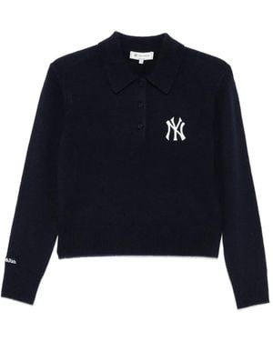 Sporty & Rich Jersey Heritage Yankees Bordado - Azul