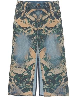 Acne Studios Denim Midi Skirt - Blue
