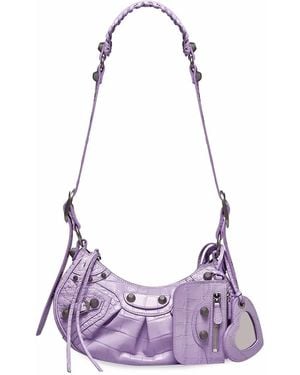 Balenciaga Le Cagole ショルダーバッグ Xs - パープル