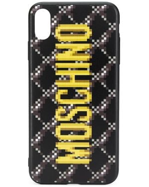 Moschino Pixelated Logo Iphone X/Xs Case - Black