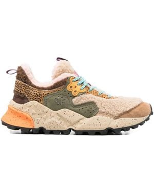Flower Mountain Kotetsu Trainers - Natural
