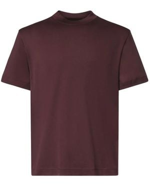 Eleventy T-Shirt Mit Rundhalsausschnitt - Rot