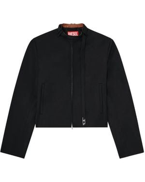 DIESEL Veste À Fermeture Zippée - Black