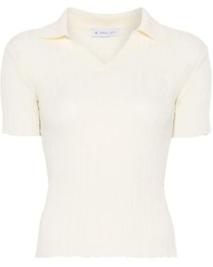 Manuel Ritz T-Shirt A Coste - Bianco