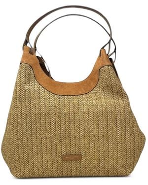 Gianni Chiarini Dua Two-Tone Shoulder Bag - グリーン