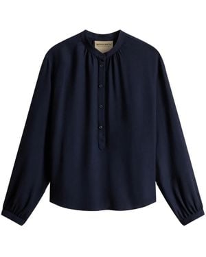 Woolrich Long Sleeve Blouse - Blue