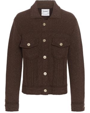 Barrie Knitted Jacket - Brown