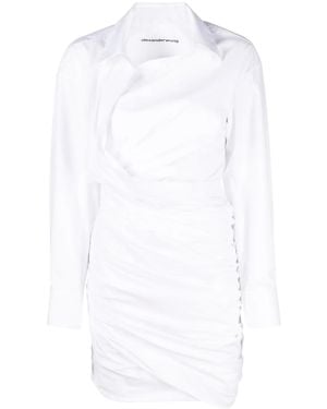 Alexander Wang シャツドレス - ホワイト