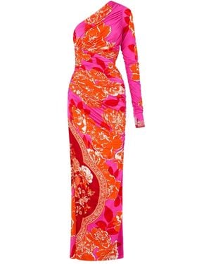 CAMILLA Tiles Of Türkiye Midi Dress - Red