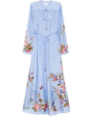 Zimmermann Patience Maxi Dress - Blue