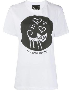 10 Corso Como T-Shirt Con Stampa - Bianco