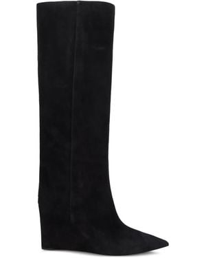Jimmy Choo Botas Altas Con Cuña - Negro