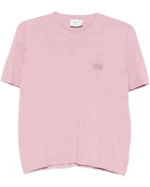MVP WARDROBE Embroidered T-Shirt - Pink