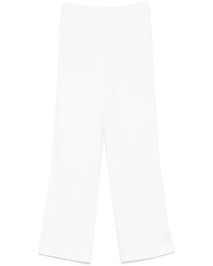Marc Cain Elasticated-Waistband Trousers - White