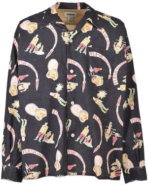 BOW WOW Space Age Flannel Shirt - Black