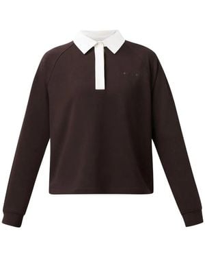 Sweaty Betty Revive Rugby Sweatshirt - Braun