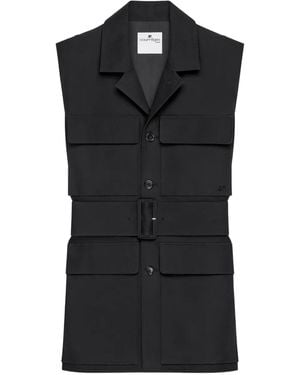 Courreges Belted Jacket - Black