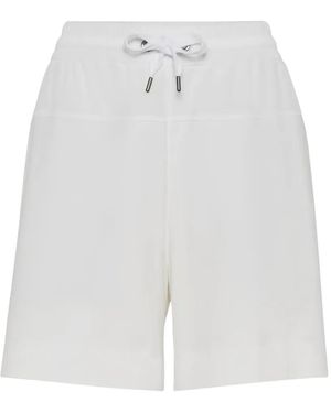 Brunello Cucinelli Drawstring-Waist Shorts - White