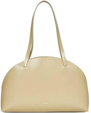 Jil Sander Medium Curve shoulder bag - Neutro