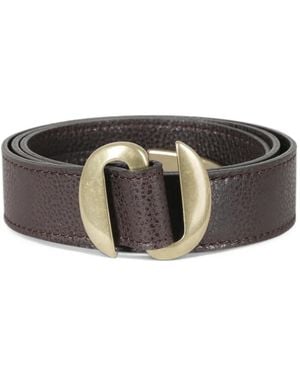 Orciani Ceinture Pegaso Grainée - Grey
