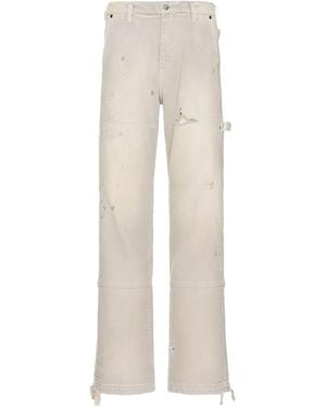 Rhude Reza Double-Knee Pants - White
