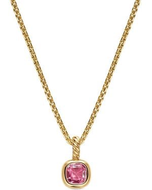 David Yurman Mini Cushion Cut Amulet - Metallic