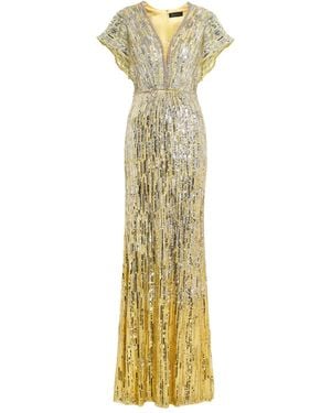 Jenny Packham Dusk Dress - Metallic