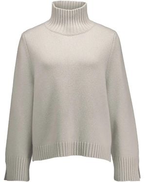 Allude Pullover mit Rollkragen - Grau