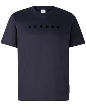 Bogner Lukas T-Shirt Mit Logo-Print - Blau