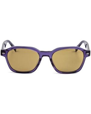 Retrosuperfuture Segno Sonnenbrille Mit Geometrischem Gestell - Lila