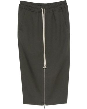 Rick Owens ドローストリング スカート - グリーン