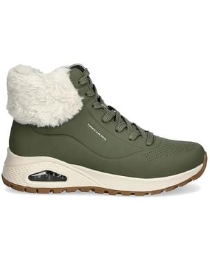 Skechers Uno Boots - Green