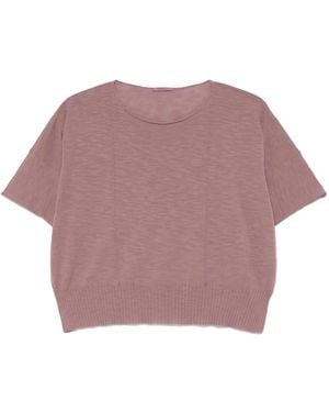 Transit T-Shirt Con Cuciture - Rosa