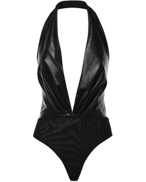 ANDAMANE Zendaya Neckholder-Body - Schwarz