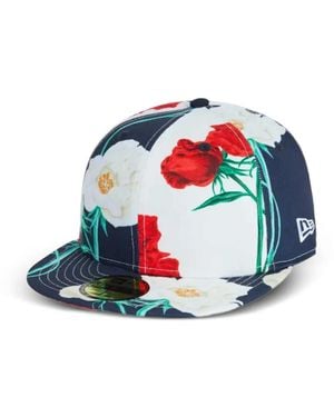 KENZO X New Era Rose-Print Hat - White