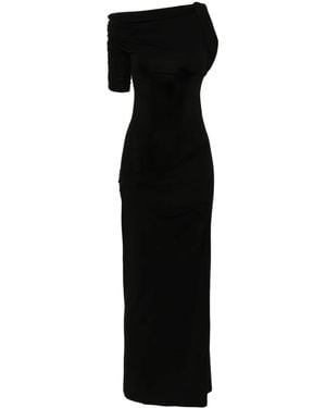 Jacquemus Drapeado Dress - Black