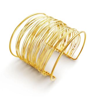 Hzmer Jewelry Klassischer Armreif - Mettallic