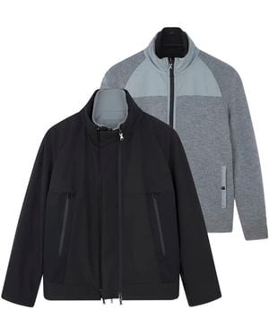 Paul & Shark Double-Layer Padded Jacket - Blue