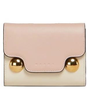 Marni Cartera con logo en relieve - Neutro