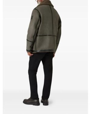 Belstaff Snowfield Leather Coat - Multicolour
