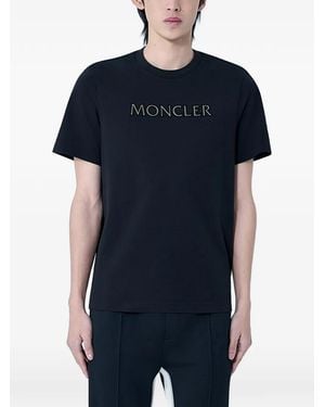 Moncler Logo T-Shirt - Blue