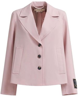 Marni Giacca Svasata - Rosa