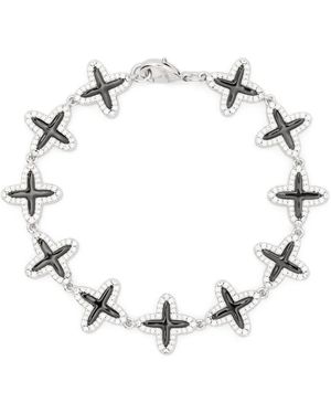 DARKAI Bracelet Clover En Or Blanc 18Ct - Métallisé