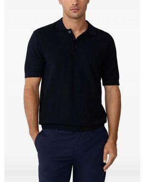 Hackett Short-Sleeved Polo Shirt - Black