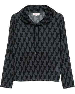 MASU Felpa Con Stampa Grafica All-Over - Nero