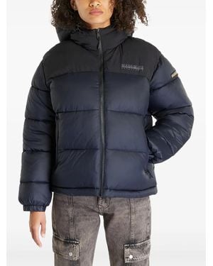 Napapijri Hornelen Gewatteerde Jack Met Rits - Blauw