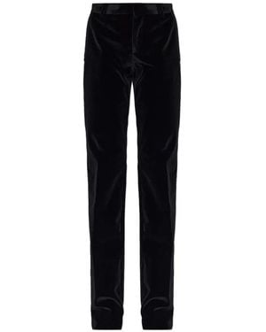 Etro Velvet Pants - Black